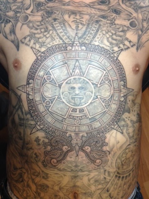 My lotus om tattoo Courtesy of Ian Harper  Buddhas Palm in Sebastopol  CA  Om tattoo Tattoos Dreamcatcher tattoo